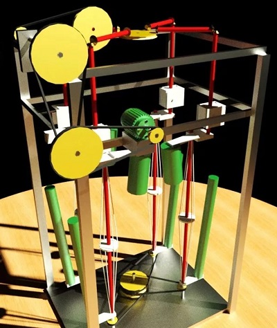 макет гравитационного генератора